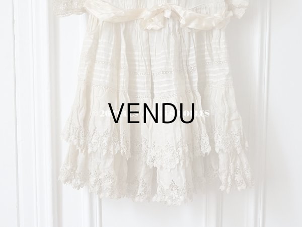 画像7: 1900年代 アンティーク 少女のドレス  (7)