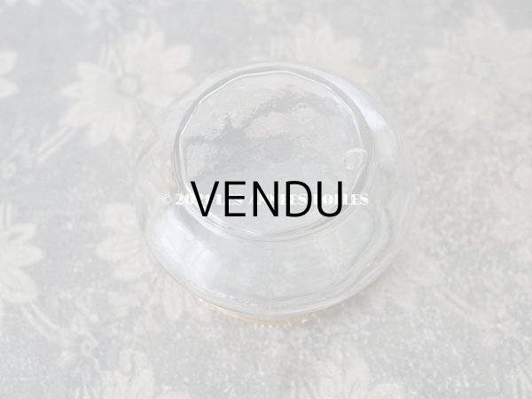 画像6: アンティーク パウダーケース 薔薇のガーランド (6)