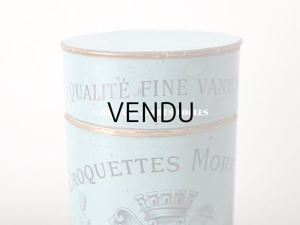 画像4: アンティーク お菓子箱 CROQUETTES  MOREUIL  (4)