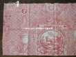 画像8: 1900年代 アンティーク 天使＆鳥＆スフィンクス　 コットン製ファブリック   (8)