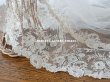 画像8: アンティーク  ウェディングヴェール  約210×194cm アプリカシオン・ブリュッセル (ニードルレース & ボビンレース)　 (8)