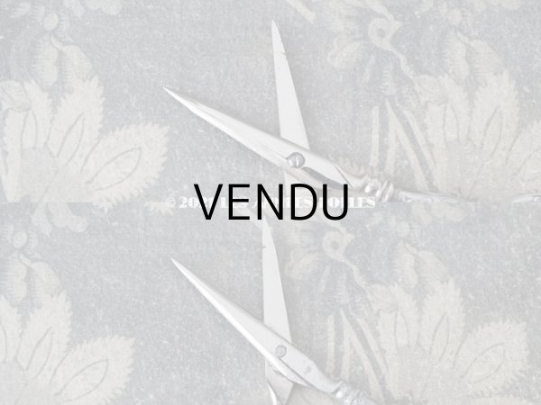 画像12: 1900年代 アンティーク シルバー製 ヤドリギの裁縫道具セット  (12)