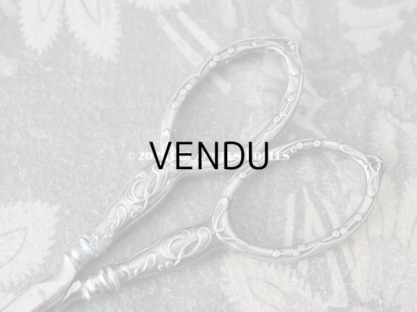 画像11: 1900年代 アンティーク シルバー製 ヤドリギの裁縫道具セット  (11)