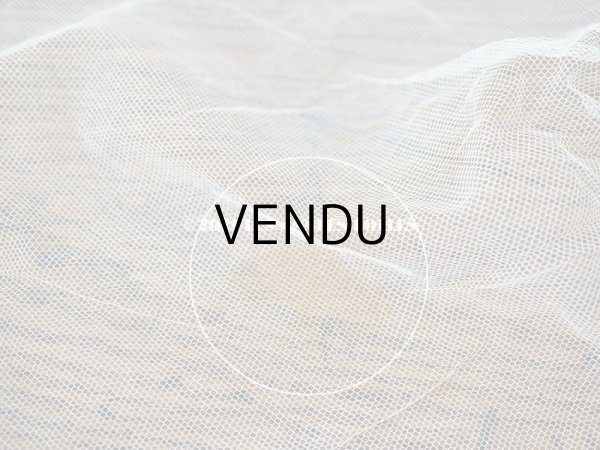 画像12: アンティーク  ウェディングヴェール  約210×194cm アプリカシオン・ブリュッセル (ニードルレース & ボビンレース)　 (12)