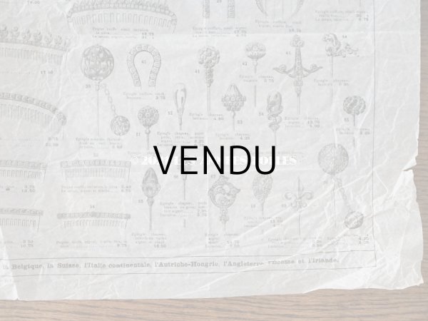 画像6: アンティーク ルーブル百貨店のカタログ エパングル＆コーム - AU LOUVRE PARIS - (6)