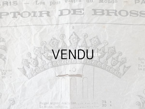 画像7: アンティーク ルーブル百貨店のカタログ エパングル＆コーム - AU LOUVRE PARIS - (7)