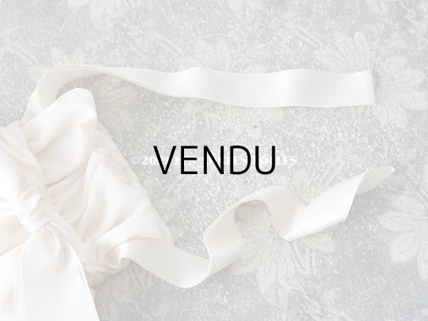 画像5: 1920年代 アンティーク 初聖体のオモニエール シルク製タッセル付き クリーム色 (5)