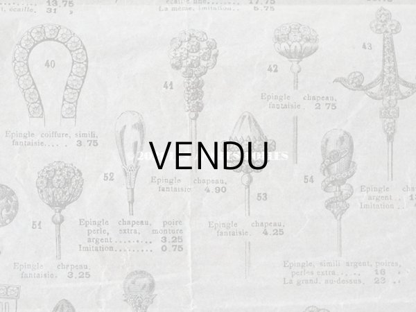 画像9: アンティーク ルーブル百貨店のカタログ エパングル＆コーム - AU LOUVRE PARIS - (9)