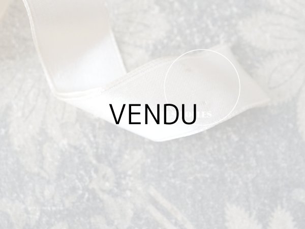 画像7: 1920年代 アンティーク 初聖体のオモニエール シルク製タッセル付き クリーム色 (7)