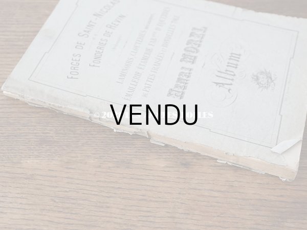 画像3: 1900年代 アンティーク 鍛造業者のカタログ 全47ページ FORGES DE SAINT-NICOLAS ET FONDERIES DE REVIN - HENRI MOREL - (3)