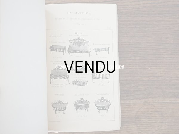 画像15: 1900年代 アンティーク 鍛造業者のカタログ 全47ページ FORGES DE SAINT-NICOLAS ET FONDERIES DE REVIN - HENRI MOREL - (15)