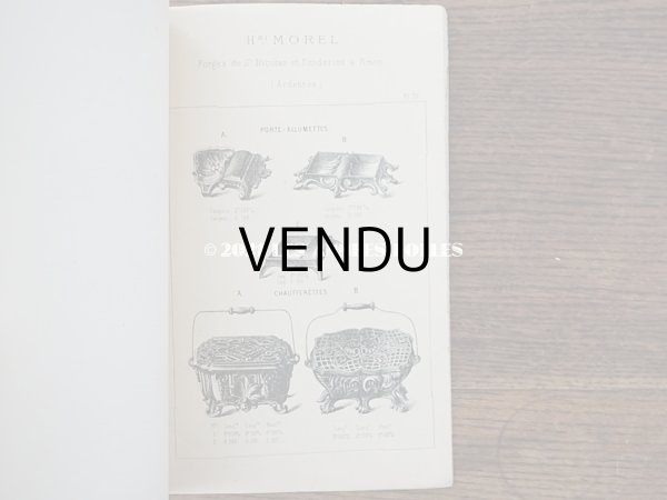 画像14: 1900年代 アンティーク 鍛造業者のカタログ 全47ページ FORGES DE SAINT-NICOLAS ET FONDERIES DE REVIN - HENRI MOREL - (14)