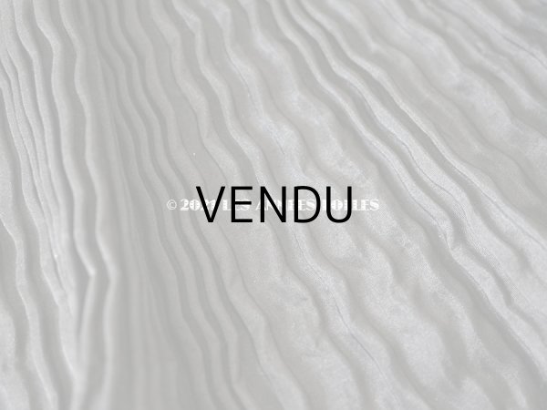 画像6: 1900年代 アンティーク  幅広 シルク製 プリーツ生地  0.7m(1.3m）  16.3cm幅 (6)