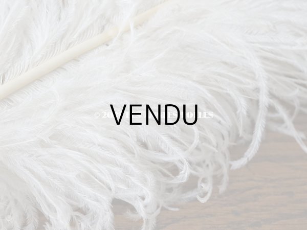 画像7: 【11周年セール対象外】 アンティーク フェザー オフホワイト 羽飾り  (7)