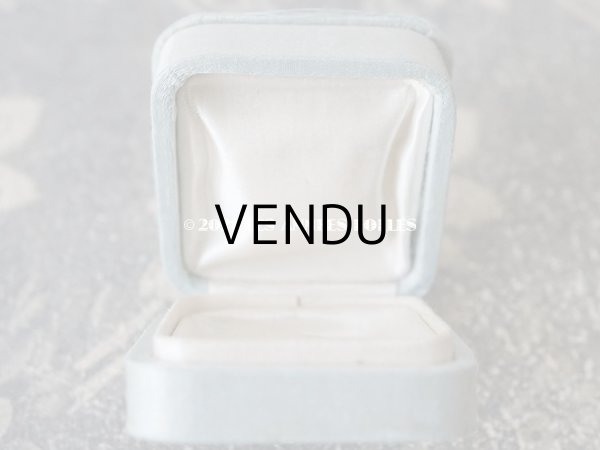 画像7: 【11周年セール対象外】　1900年代 アンティーク シルクサテン ジュエリーボックス パウダーブルー (7)