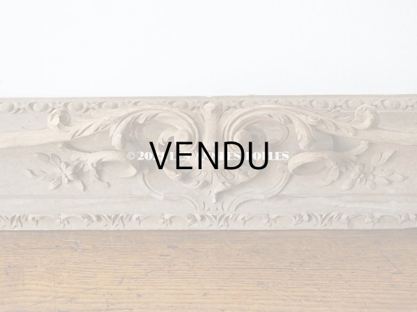 画像3: 【11周年セール対象外】 アンティーク ロカイユ装飾のミラー用フレーム　 (3)