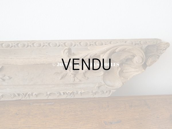 画像4: 【11周年セール対象外】 アンティーク ロカイユ装飾のミラー用フレーム　 (4)