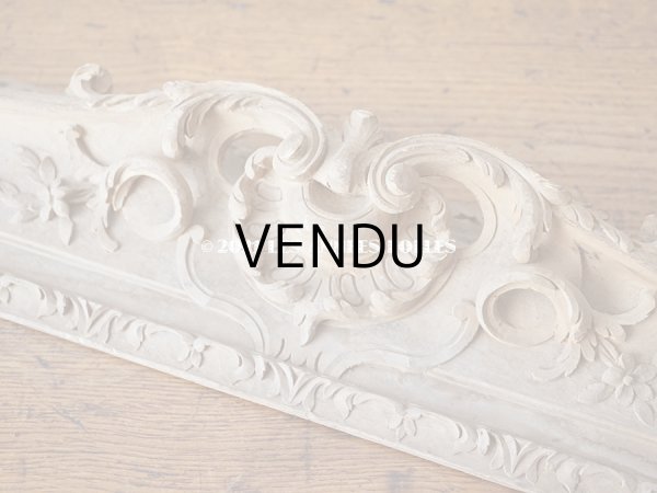 画像6: 【11周年セール対象外】 アンティーク ロカイユ装飾のミラー用フレーム　 (6)