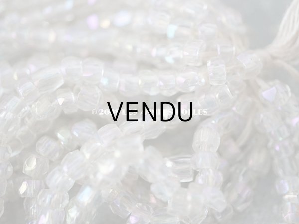 画像7: 【11周年セール対象外】 アンティーク ガラス製 ビーズ オーロラ加工   約2.6mm   (7)