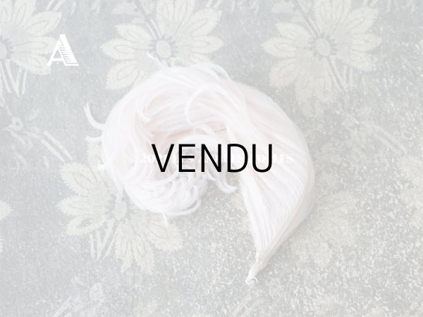 画像3: 【11周年セール対象外】 アンティーク とても小さなフェザー パウダーピンク 羽飾り  (3)