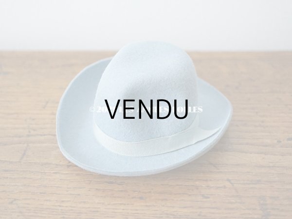 画像13: 【11周年セール対象外】 アンティーク ドール用 ハットボックス フェルトの帽子 - GELOT - (13)