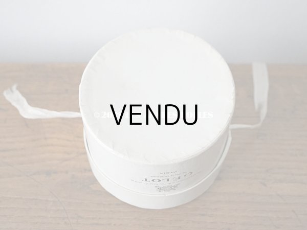 画像8: 【11周年セール対象外】 アンティーク ドール用 ハットボックス フェルトの帽子 - GELOT - (8)