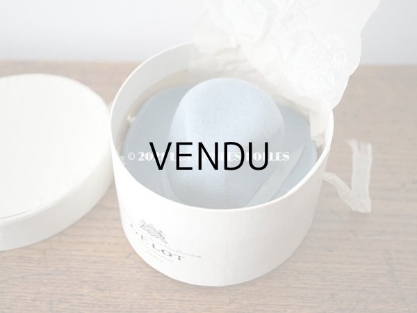 画像12: 【11周年セール対象外】 アンティーク ドール用 ハットボックス フェルトの帽子 - GELOT - (12)