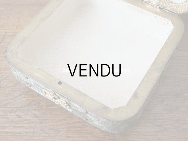 画像13: 【11周年セール対象外】 19世紀 アンティーク ナポレオン3世時代 お菓子箱 ハンドル付き チョコレートボックス 木箱  (13)