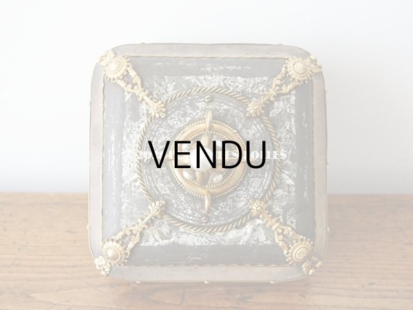 画像5: 【11周年セール対象外】 19世紀 アンティーク ナポレオン3世時代 お菓子箱 ハンドル付き チョコレートボックス 木箱  (5)