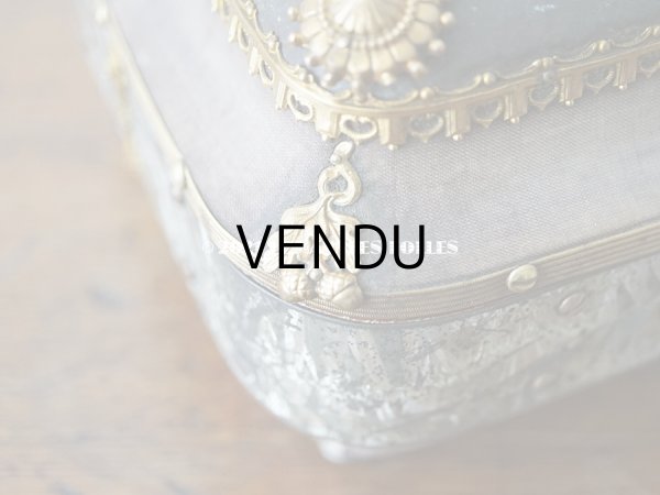 画像18: 【11周年セール対象外】 19世紀 アンティーク ナポレオン3世時代 お菓子箱 ハンドル付き チョコレートボックス 木箱  (18)