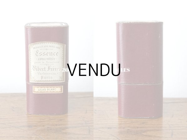 画像4: アンティーク パフュームボックス ESSENCE CONCENTREE POUR KE MOUCHOIR LILAS BLANC - VIBERT FRERES PARIS  - (4)