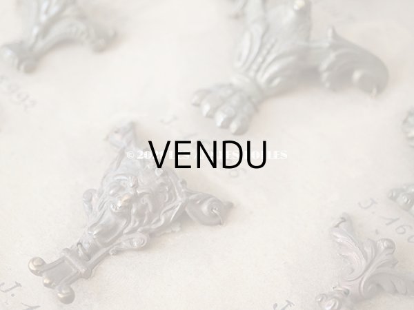 画像10: 1900年代 アンティーク  サンプラー ジュエリーボックスの脚 (10)