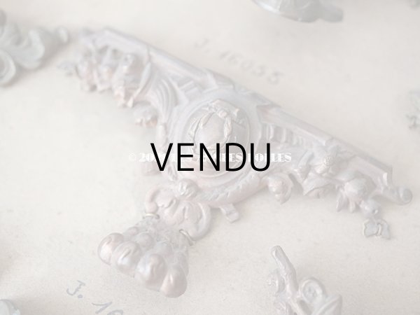 画像6: 1900年代 アンティーク  サンプラー ジュエリーボックスの脚 (6)