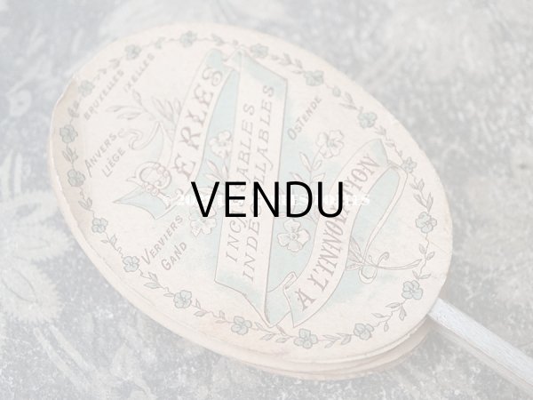 画像9: 1900年代 アンティーク エパングルシート PERLES A L'INNOVATION (9)