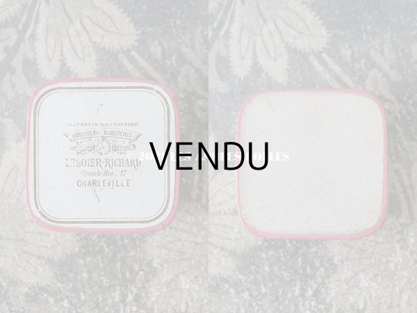 画像4: 1900年代 アンティーク ジュエリーボックス  (4)