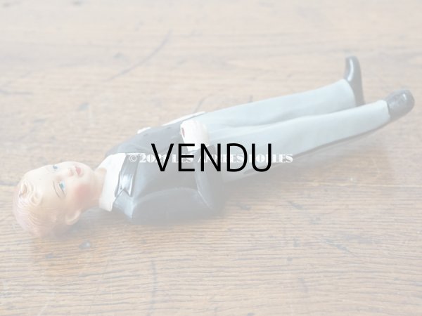 画像9: アンティーク 初聖体の少年 セルロイド製 人形 大きなサイズ (9)