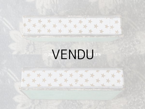 画像5: アンティーク  エパングルケース 少女たちと猫たち - GRANDS MAGASINS DU LOUVRES - (5)