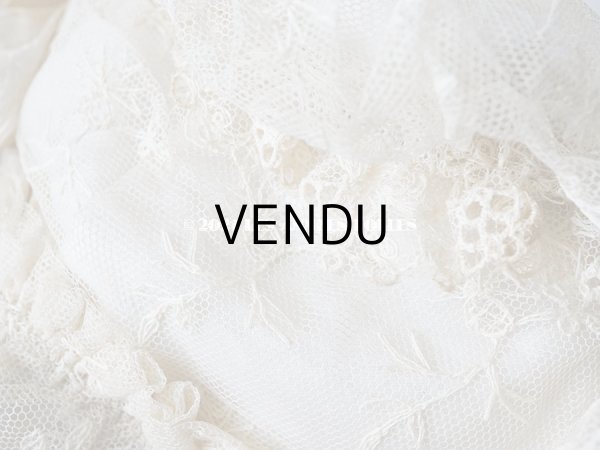 画像11: 19世紀末 アンティーク 小さな女の子用 帽子 リボン＆レース  (11)