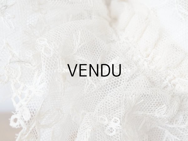 画像12: 19世紀末 アンティーク 小さな女の子用 帽子 リボン＆レース  (12)