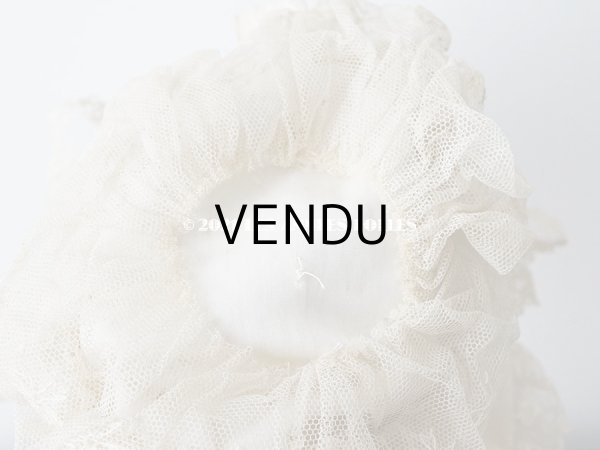 画像10: 19世紀末 アンティーク 小さな女の子用 帽子 リボン＆レース  (10)