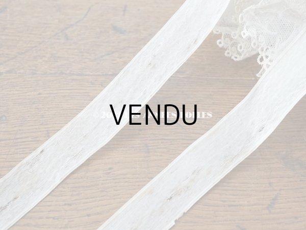 画像19: 19世紀末 アンティーク 小さな女の子用 帽子 リボン＆レース  (19)