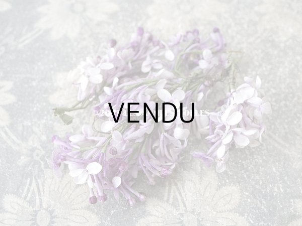 画像8: アンティーク ライラックの布花   (8)