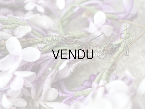 画像9: アンティーク ライラックの布花   (9)