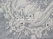 画像10: 19世紀 アンティーク  結婚式のハンカチ  モノグラム入り大きなメダイヨン (10)