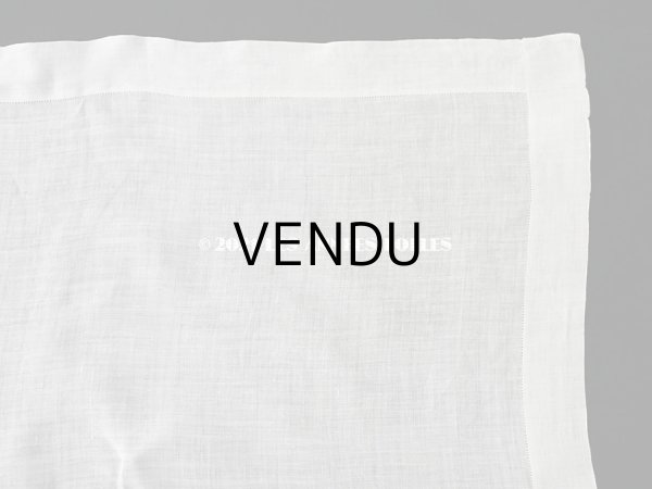 画像5: 19世紀 アンティーク  結婚式のハンカチ  モノグラム入り大きなメダイヨン (5)