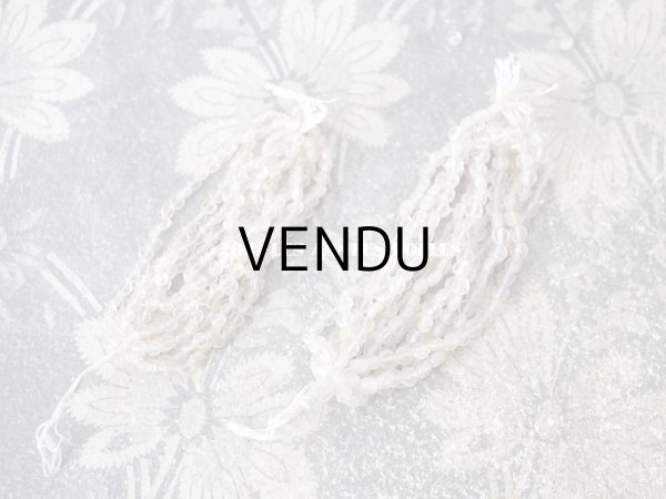 画像6: アンティーク ガラス製 ビーズ オーロラ加工  フラット・ラウンド 3mm  約300ピース (6)