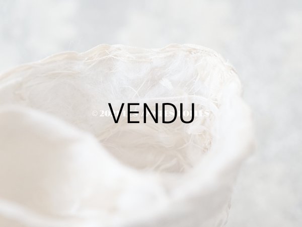 画像20: 1900年代 アンティーク ベビーシューズ シルク製 (20)