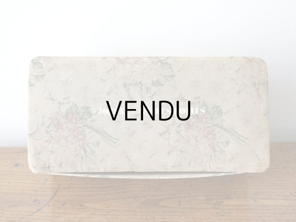 画像3: 1900年代 アンティーク 菫のブーケ　カルトナージュボックス (3)