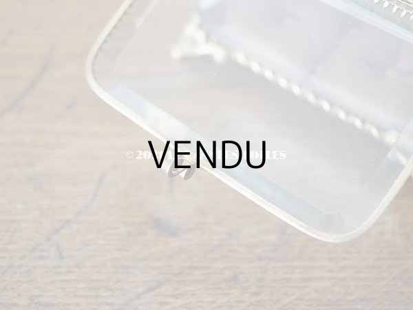 画像9: 19世紀 アンティーク ジュエリーボックス シルク製クッション スモーキーレッド (9)