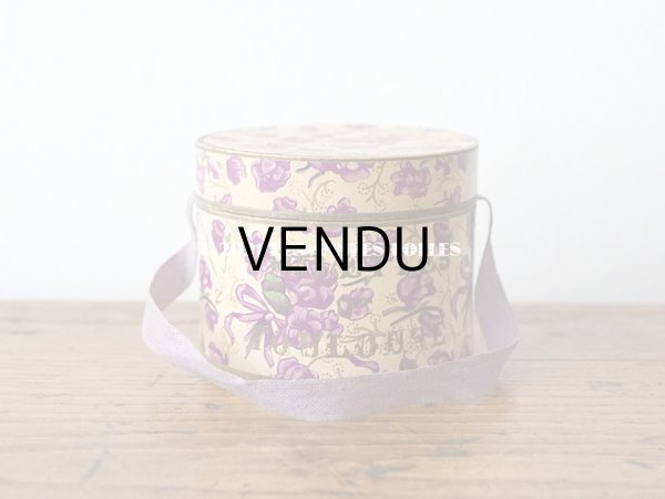 画像2: アンティーク 菫の砂糖菓子の紙箱 VIOLETTES DE TOULOUSE (2)